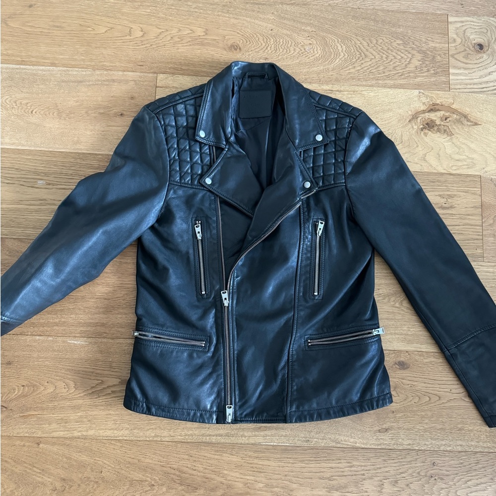 All Saints leather jacket